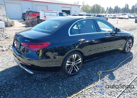 2022 Mercedes-Benz C 300 4Matic from USA, damaged, VIN W1KAF4HB2NR008609